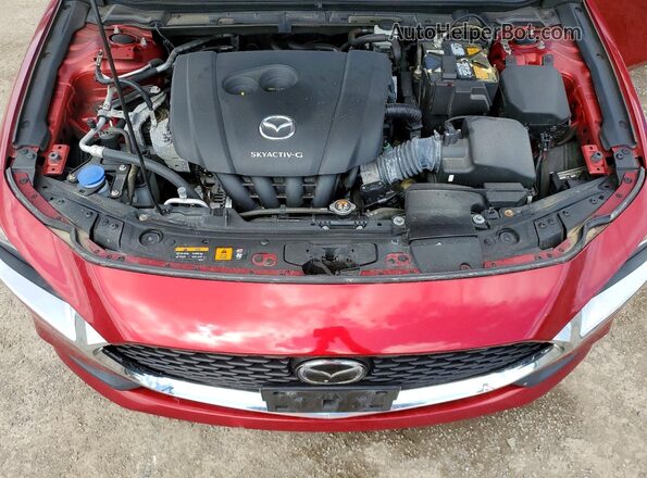 JM1BPAC77K1128574 2019 MAZDA 3 Red Սալոնի հետևի տեսք