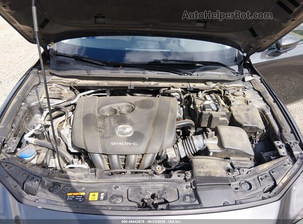 JM1BPACL6K1114128 2019 MAZDA 3 Gray Rear view