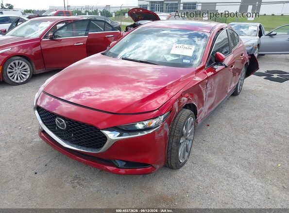 JM1BPACL7T1851470 2026 MAZDA 3 Red Առջևի ձախ երեք քառորդ տեսարան