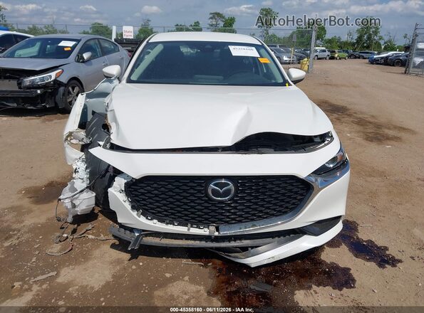 JM1BPADL0K1122823 2019 MAZDA 3 White Widok wnętrza z tyłu