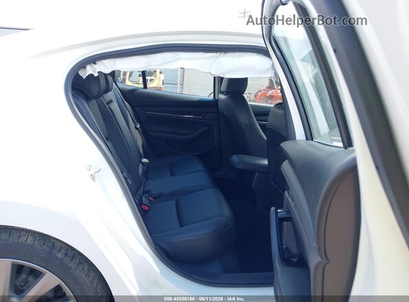 JM1BPADL0K1122823 2019 MAZDA 3 White Widok naklejki z numerem VIN