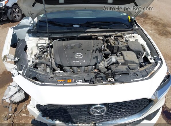 JM1BPADL0K1122823 2019 MAZDA 3 White Widok z tyłu