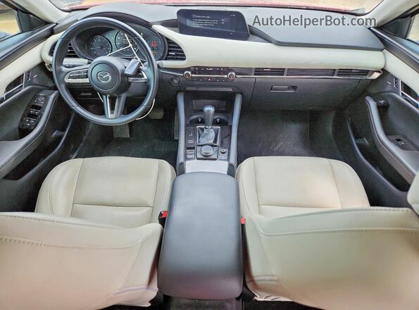 JM1BPAEM9L1166098 2020 MAZDA 3 Red Dashboard view