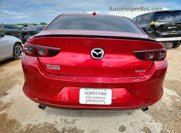 JM1BPAEM9L1166098 2020 MAZDA 3 Red Rear view