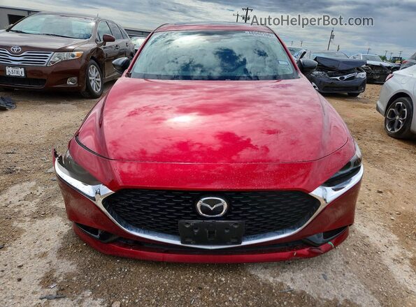 JM1BPAEM9L1166098 2020 MAZDA 3 Red Front view