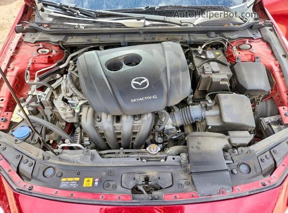 JM1BPAEM9L1166098 2020 MAZDA 3 Red Rear interior view