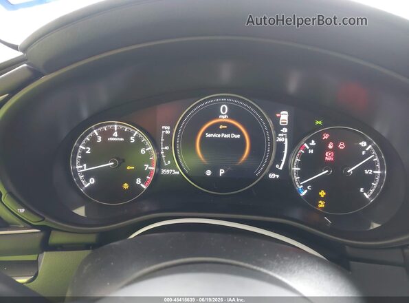 JM1BPAJL0N1517271 2022 MAZDA 3 White Vista de los asientos traseros