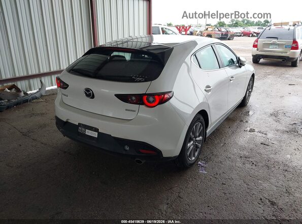 JM1BPAJL0N1517271 2022 MAZDA 3 White Trasero derecho