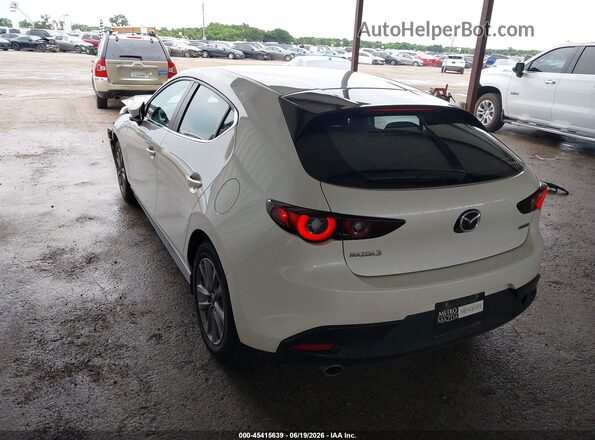 JM1BPAJL0N1517271 2022 MAZDA 3 White Trasero izquierdo