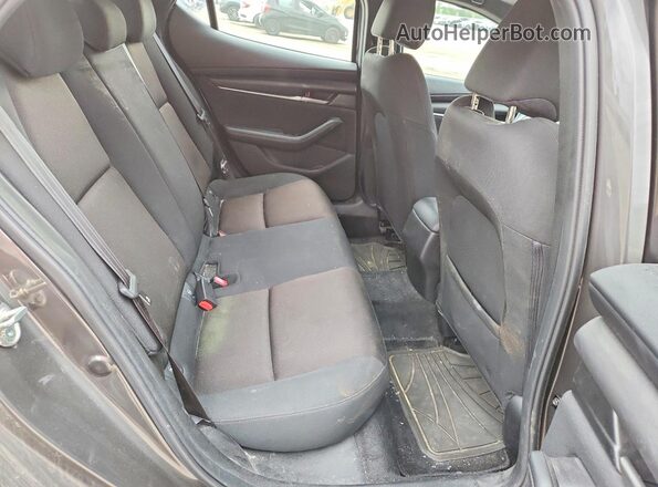 JM1BPAK70M1326353 2021 MAZDA 3 Gray Rear seats view