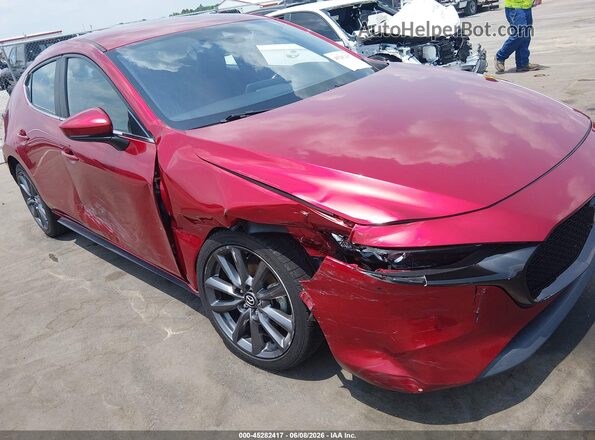 JM1BPAKL0M1332344 2021 MAZDA 3 Красный Вид спереди