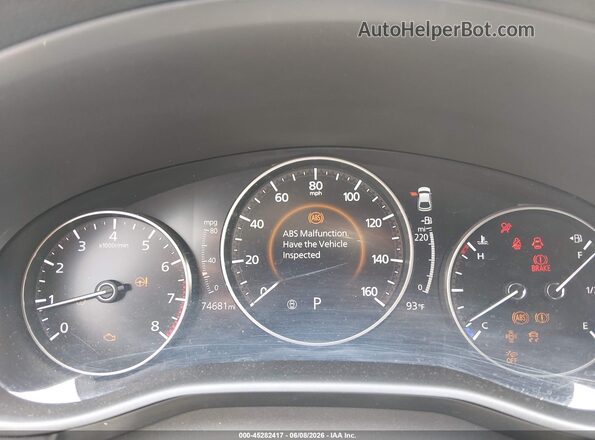 JM1BPAKL0M1332344 2021 MAZDA 3 Красный Вид задних сидений