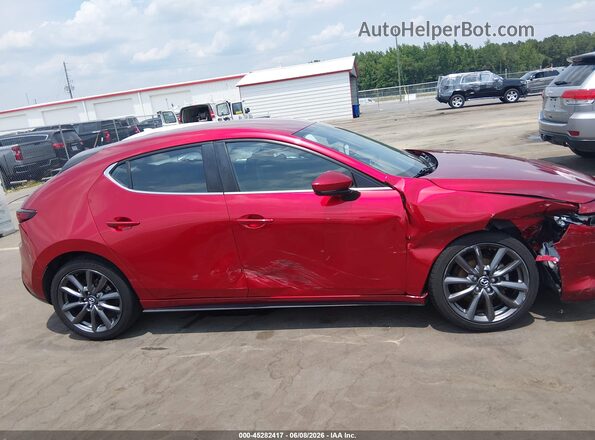 JM1BPAKL0M1332344 2021 MAZDA 3 Красный Вид задней части салона