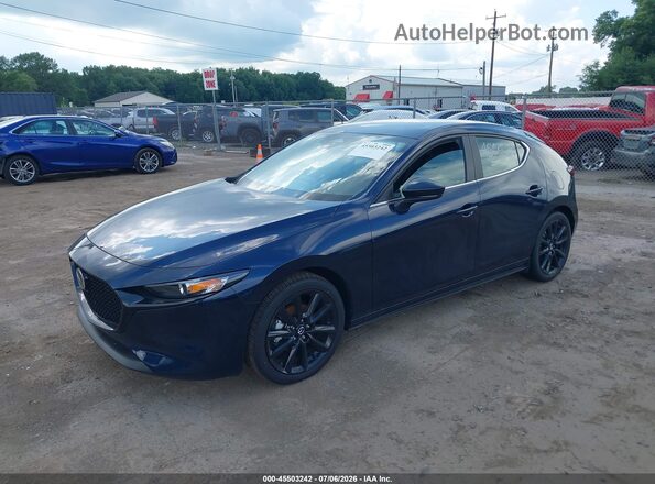 JM1BPAKL0T1861193 2026 MAZDA 3 Dark Blue წინა მარცხენა ხედი სამი მეოთხედიდან