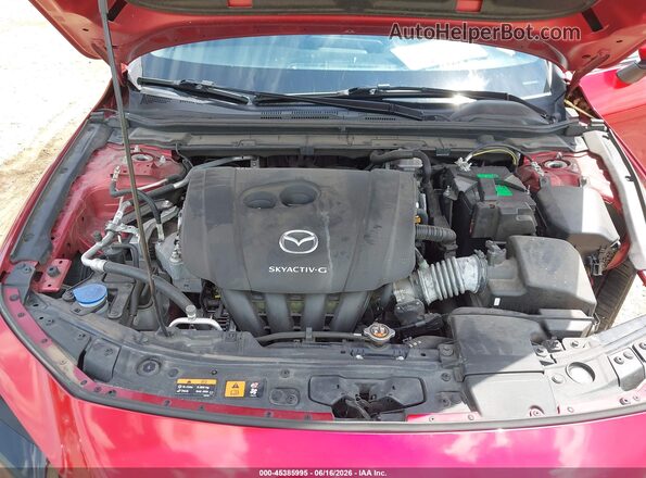 JM1BPAKL3M1312833 2021 MAZDA 3 Red Vista trasera