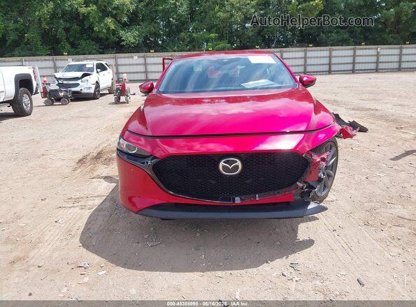 JM1BPAKL3M1312833 2021 MAZDA 3 Red Vista del cuadro de instrumentos