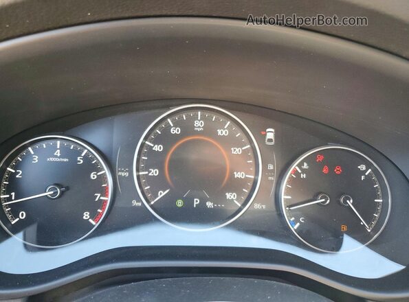 JM1BPAKLXT1856275 2026 MAZDA 3 Black Instrument cluster view