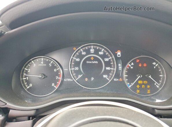 JM1BPAKM1S1752832 2025 MAZDA 3 Silver Widok zestawu wskaźników