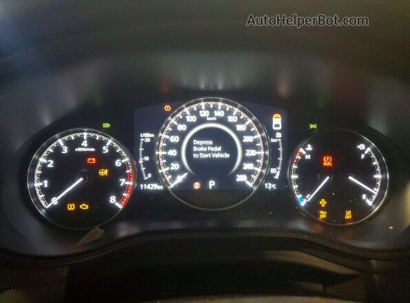JM1BPAKM2S1797004 2025 MAZDA 3 Белый Вид щитка приборов