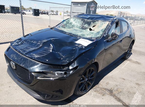 JM1BPAKM4R1706390 2024 MAZDA 3 Black Դիմացի տեսք