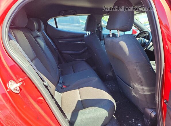 JM1BPAL74P1614637 2023 MAZDA 3 Red Rear seats view