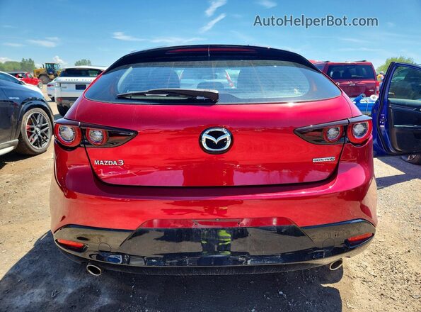 JM1BPAL74P1614637 2023 MAZDA 3 Red Rear view