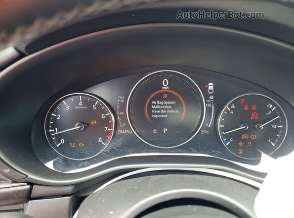 JM1BPALL2N1514711 2022 MAZDA 3 Синий Вид щитка приборов