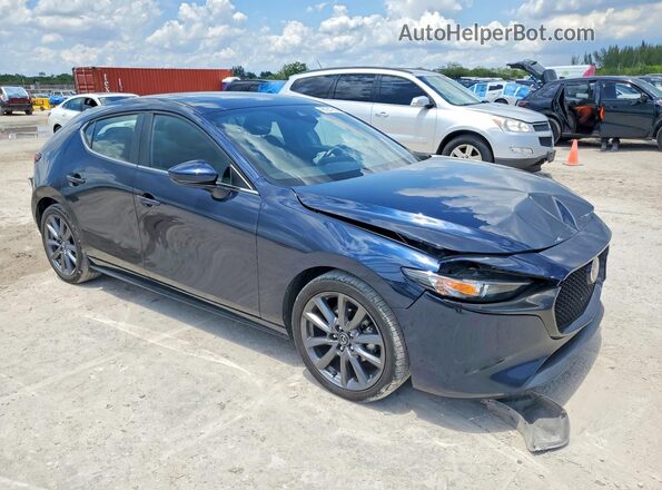 JM1BPALL2N1514711 2022 MAZDA 3 Синий Передняя правая четверть