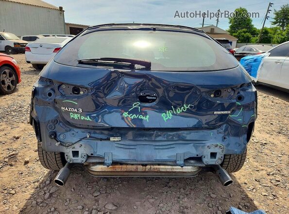 JM1BPALL3N1517018 2022 MAZDA 3 Gray Vista trasera