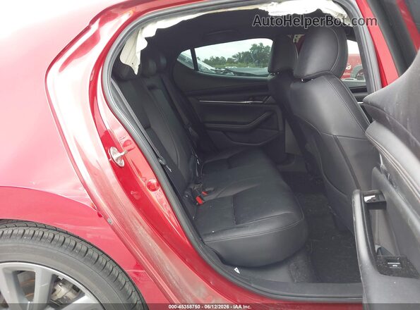 JM1BPALL5M1404217 2021 MAZDA 3 Red Vista de la etiqueta del VIN