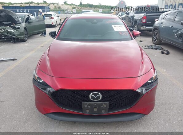 JM1BPALL5M1404217 2021 MAZDA 3 Red Vista del cuadro de instrumentos