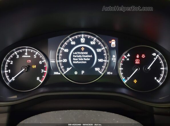 JM1BPALL5T1864296 2026 MAZDA 3 Red Widok tylnych siedzeń