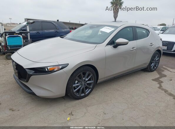 JM1BPALL6T1878255 2026 MAZDA 3 Beige Առջևի ձախ երեք քառորդ տեսարան