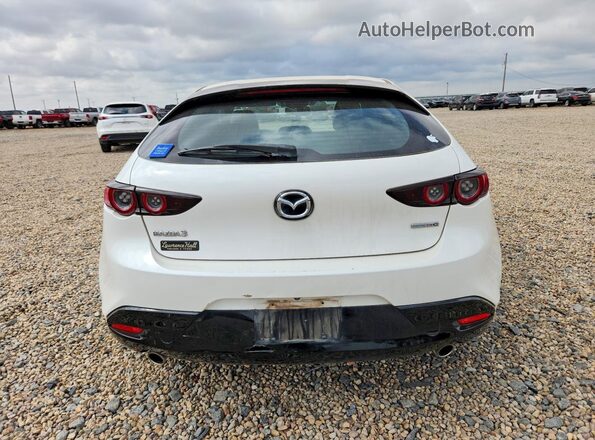 JM1BPALL8M1404051 2021 MAZDA 3 Белый Вид сзади