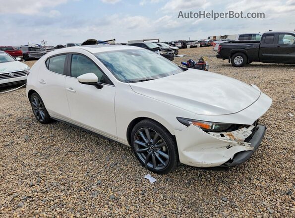 JM1BPALL8M1404051 2021 MAZDA 3 Белый Передняя правая четверть