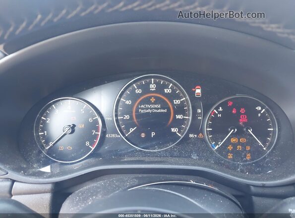 JM1BPALM0R1701766 2024 MAZDA 3 Gray უკანა სავარძლების ხედი