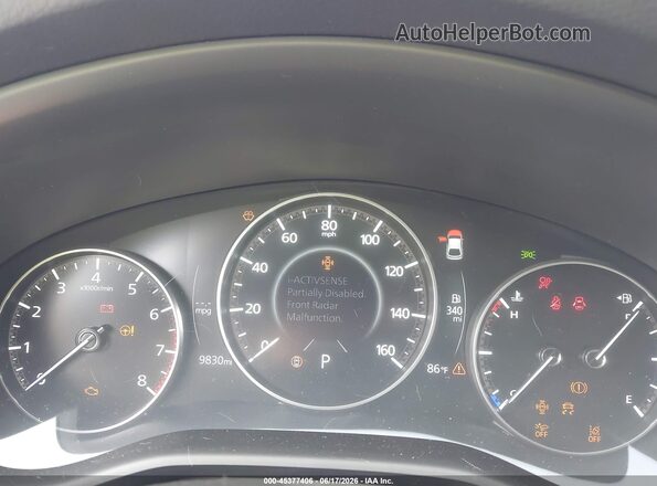 JM1BPALM3R1711725 2024 MAZDA 3 Black უკანა სავარძლების ხედი