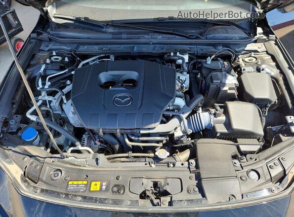 JM1BPALM4R1713001 2024 MAZDA 3 Black Вид задньої частини салону