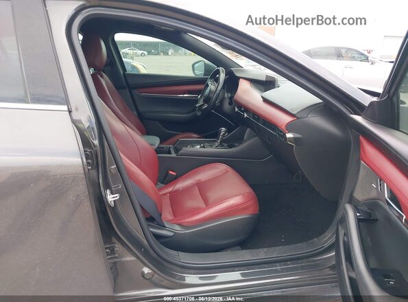 JM1BPAML0N1515418 2022 MAZDA 3 Gray Widok wnętrza z przodu