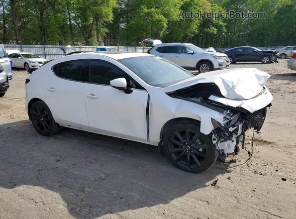 JM1BPAML1M1348937 2021 MAZDA 3 Белый Передняя правая четверть