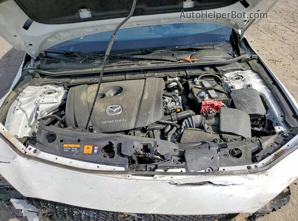 JM1BPAML1M1348937 2021 MAZDA 3 Белый Вид задней части салона