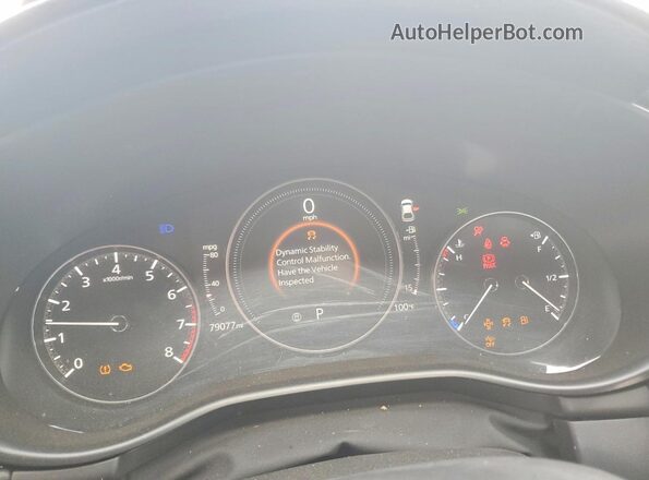JM1BPAML1N1500118 2022 MAZDA 3 Burgundy Instrument cluster view