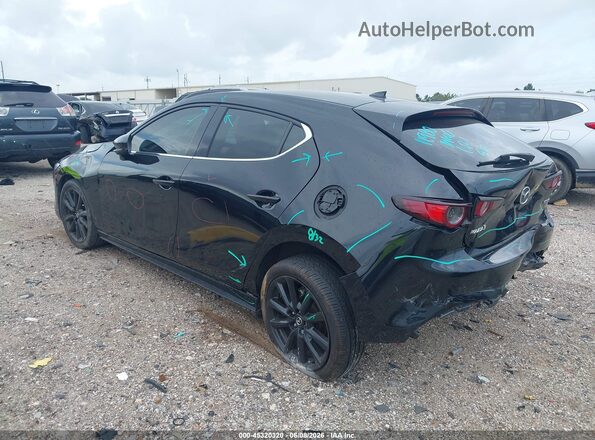JM1BPAML3M1333095 2021 MAZDA 3 Black Trasero izquierdo