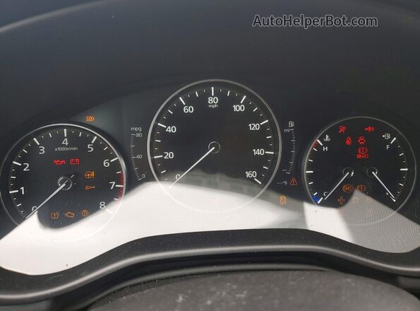 JM1BPAML6T1859803 2026 MAZDA 3 Red Vista del cuadro de instrumentos