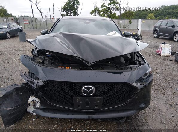 JM1BPAML9N1514722 2022 MAZDA 3 Black Вид задньої частини салону