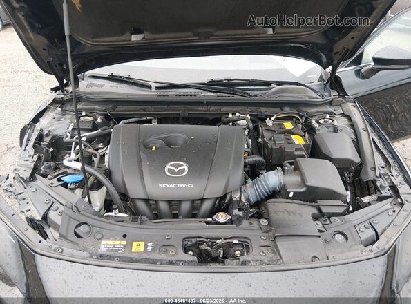 JM1BPAML9N1514722 2022 MAZDA 3 Black Вид ззаду