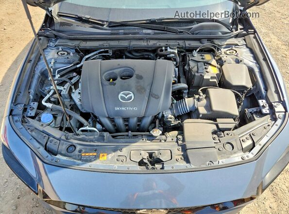 JM1BPAML9N1516633 2022 MAZDA 3 Gray Вид задньої частини салону