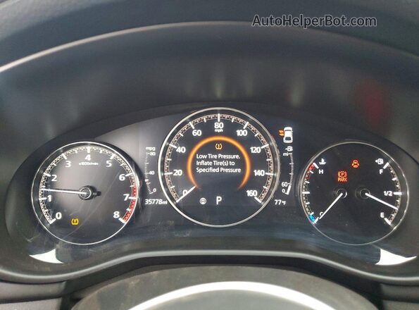 JM1BPAML9N1516633 2022 MAZDA 3 Gray Вид щитка приладів