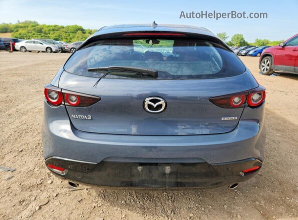JM1BPAML9N1516633 2022 MAZDA 3 Gray Вид ззаду