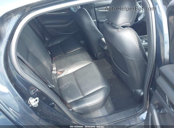 JM1BPAMM1K1143608 2019 MAZDA 3 Dark Blue Widok naklejki z numerem VIN